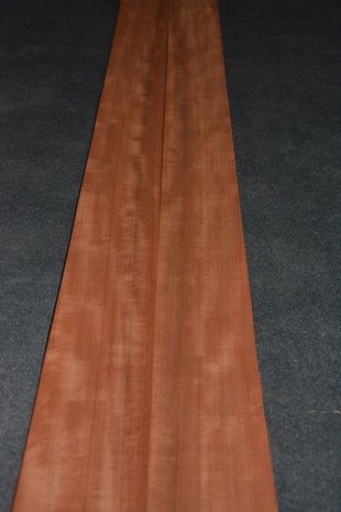 Moabi Furnier 208 x 12 cm | 0.6 mm | 0,25m²