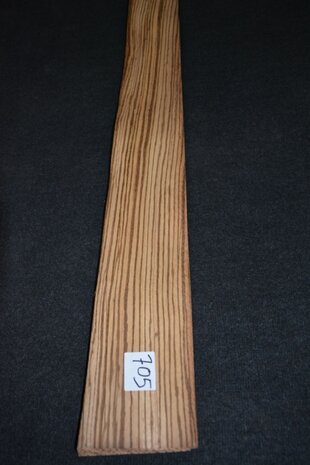 Zebrano Furnier 120 x 13-14 cm | 0.6 mm | 0,162m²