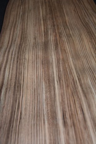 Zebrano Furnier 230 x 24 cm | 0.6 mm | 0,55m²