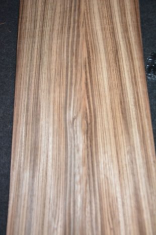 Zebrano Furnier 226x 14-15 cm | 0.6 mm | 0,33m²