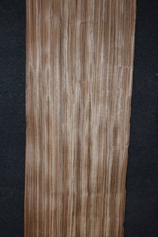 Zebrano Furnier 290 x 28-29 cm | 0.6 mm | 0,83m²