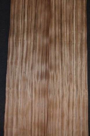 Zebrano Furnier 290 x 28-29 cm | 0.6 mm | 0,83m²