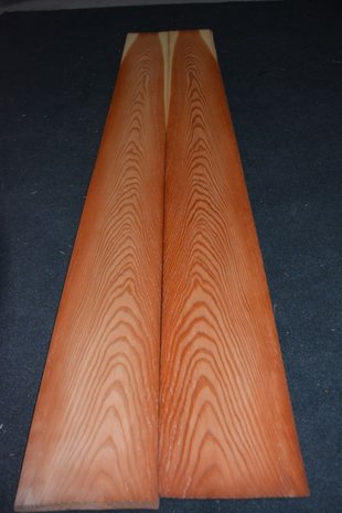 Sibirische Lärche 196 x 19-20 cm | 0.6mm | 0,38m²