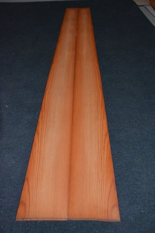Sibirische Lärche 227 x 14-16 cm | 0.6mm | 0,34m²