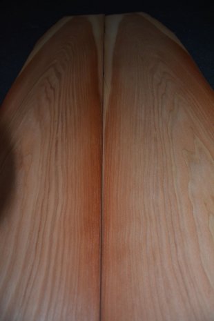 Sibirische L&auml;rche furnier 166 x 22 - 29 cm | 0.6 mm | 0,4233 m&sup2;