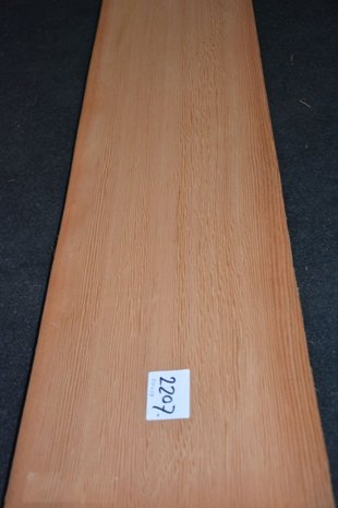 Oregon Pine Furnier 210 x 27 cm | 0.6 mm | 0,57m²