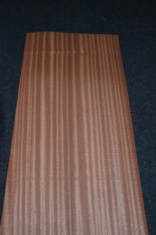 Sapelli mahonie Furnier 221 x 24-26 cm | 0.6mm | 0,553m²