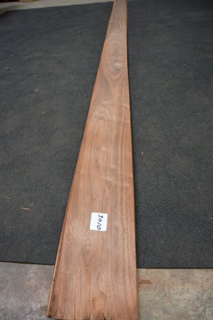 Amerikanischer Nussbaum Furnier 440 x 17 cm | 0.6mm |  0,748m²