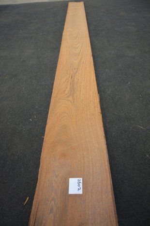 Braunholz Furnier 325 x 23-25 cm | 0.6mm | 0,780m²