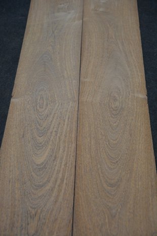 Braunholz Furnier 325 x 19-22 cm | 0.6mm | 0,666m²