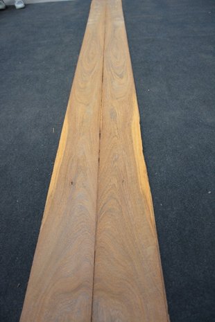 Braunholz Furnier 325 x 15 cm | 0.6mm | 0,488m²