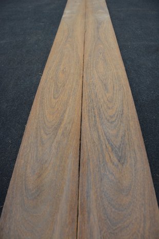 Braunholz Furnier 325 x 15 cm | 0.6mm | 0,488m²