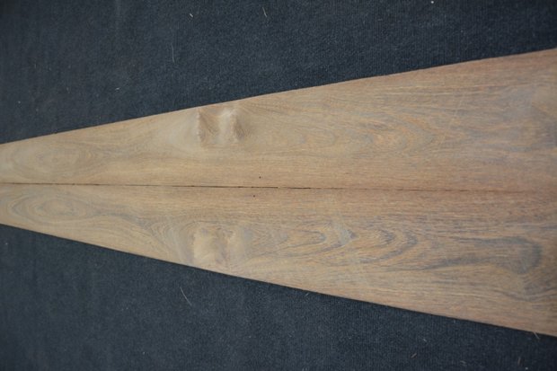 Braunholz Furnier 325 x 15 cm | 0.6mm | 0,488m²
