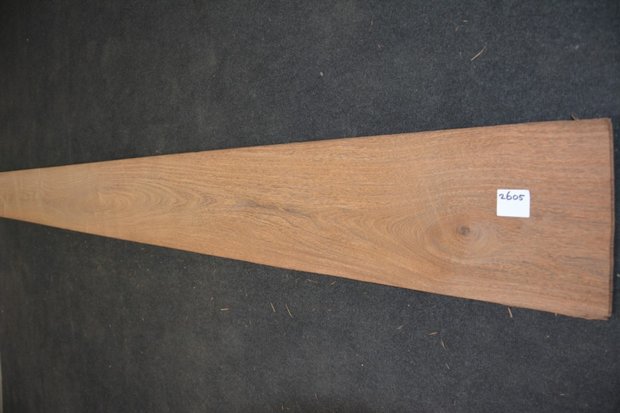 Braunholz Furnier 325 x 27 cm | 0.6mm | 0,878m²