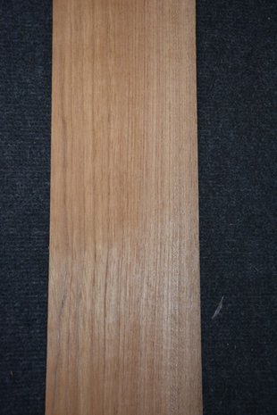 Teakholz Furnier 233 x 11-13 cm | 0.6 mm | 0,280 m²