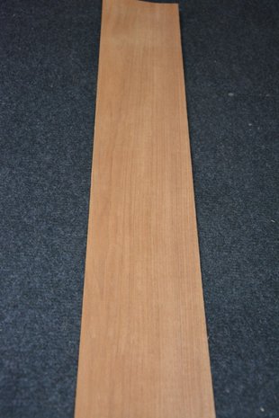 Teakholz Furnier 233 x 11-13 cm | 0.6 mm | 0,280 m²