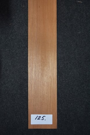 Teakholz Furnier 243 x 10-11 cm | 0.6 mm | 0,255m²