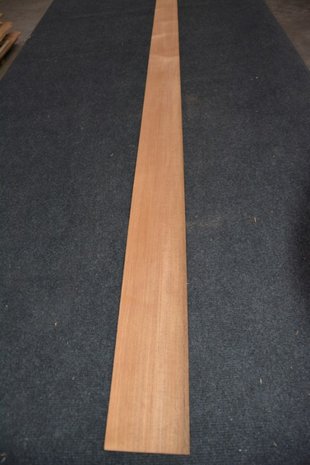 Teakholz Furnier 243 x 10-11 cm | 0.6 mm | 0,255m²