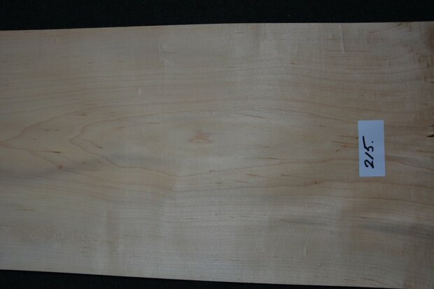 Ahorn furnier 222 x 33 - 35 cm | 0.6 mm | 0,7548 m&sup2;