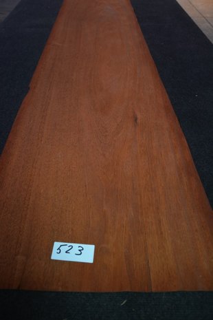 Santos-Palisander furnier 173 x 9 - 9 cm | 0.6 mm | 0,1557 m&sup2;