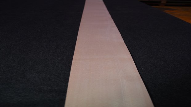 Buchenholz Furnier 235 x 11-13cm | 0.6mm | 0,282m²