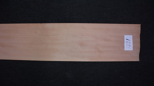 Buchenholz Furnier 223 x 18-20 cm | 0.6mm | 0,424m²