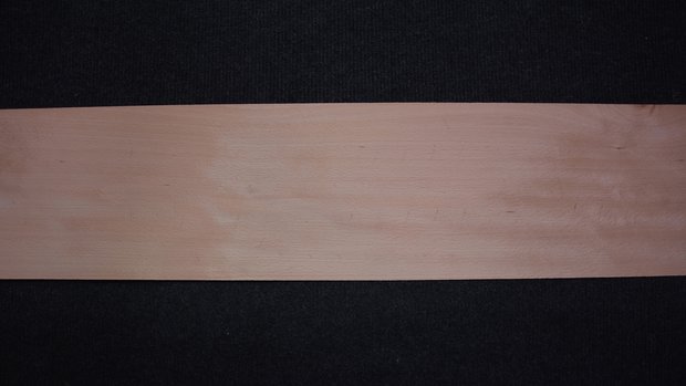 Buchenholz Furnier 223 x 18-20 cm | 0.6mm | 0,424m²