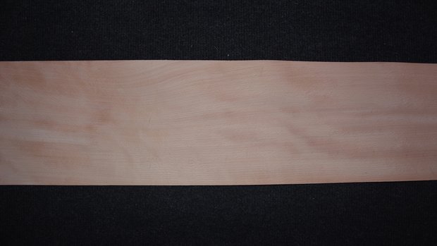 Buchenholz Furnier 223 x 18-20 cm | 0.6mm | 0,424m²