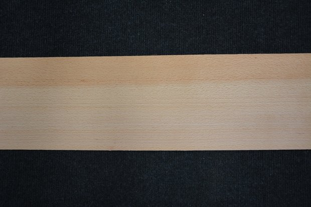 Buchenholz Furnier 262 x 12-15 cm | 0.6mm | 0,354m²