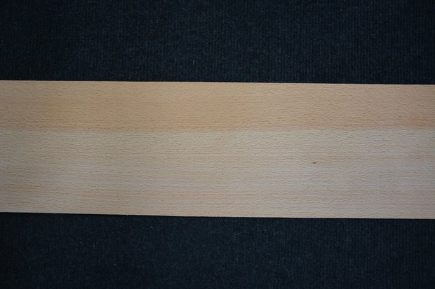 Buchenholz Furnier 262 x 12-15 cm | 0.6mm | 0,354m²