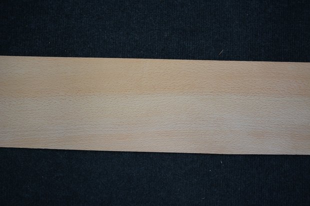 Buchenholz Furnier 262 x 12-15 cm | 0.6mm | 0,354m²