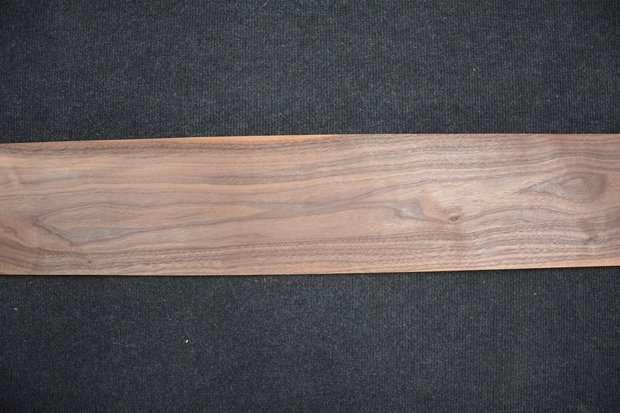 Französischer Nussbaum Moiree Furnier 275 x 58 cm  | 1,595 m2 | 0.8mm | XXL Excellent