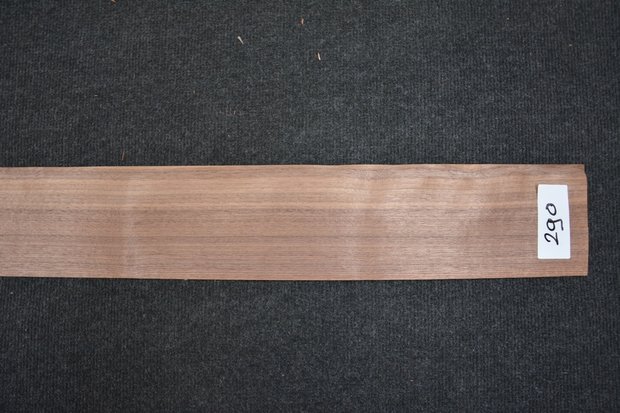 Amerikanischer Nussbaum Furnier 235 x 11-12 cm | 0.6mm | 0,270m²