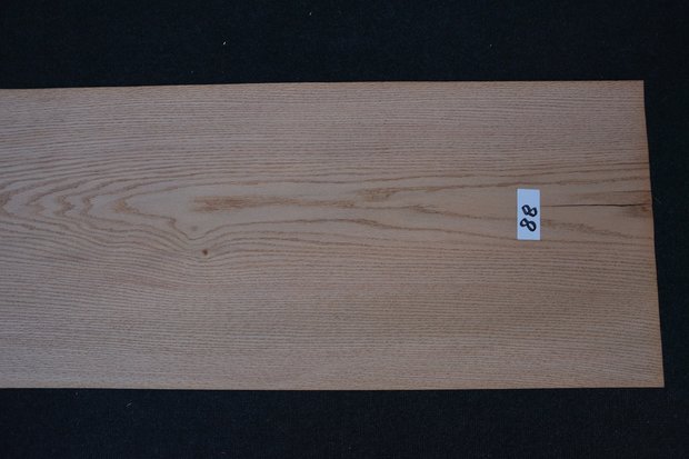 Amerikanische Eiche Furnier 255 x 40-46 cm | 0.6mm | 1,097m²