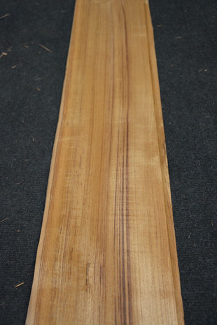 Teakholz Furnier 410 x 17-19 cm | 0.6 mm | 0,738m²
