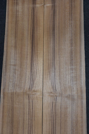 Teakholz Furnier 410 x 17-19 cm | 0.6 mm | 0,738m²