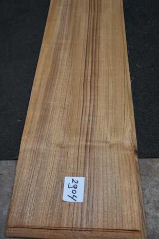 Teakholz Furnier 410 x 19-25 cm | 0.6 mm | 0,902m²