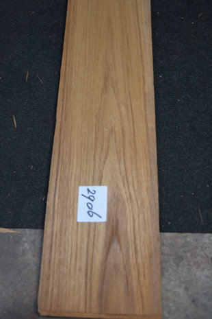 Teakholz Furnier 410 x 14-15 cm | 0.6 mm | 0,595m²