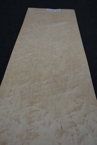 Ahorn Furnier 76 x 25cm | 0,188 m2 | 0.6 mm | Birdseye Maple Vogelaugen Ahorn