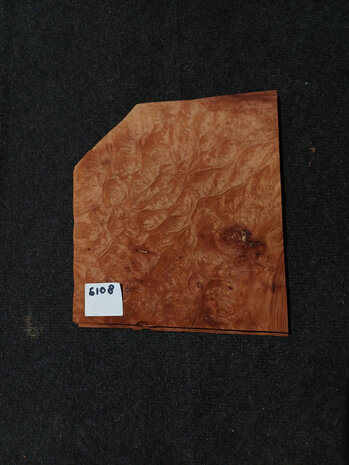 Madrona furnier 28/19 x 25 - 25 cm | 0.6 mm | 0,0614 m&sup2;