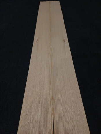 Amerikanische Eiche furnier 230 x 15,5 - 19,5 cm | 0.6 mm | 0,5808 m&sup2;