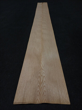 Amerikanische Eiche furnier 235 x 13,5 - 13,5 cm | 0.6 mm | 0,4759 m&sup2;