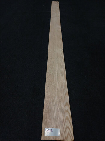 Amerikanische Eiche furnier 235 x 12,5 - 15,5 cm | 0.6 mm | 0,4759 m&sup2;