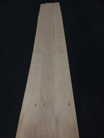 Amerikanische Eiche furnier 230 x 12,5 - 12 cm | 0.6 mm | 0,4255 m&sup2;