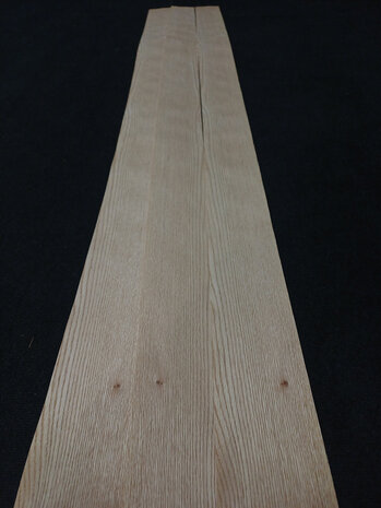 Amerikanische Eiche furnier 230 x 12,5 - 12 cm | 0.6 mm | 0,4255 m&sup2;