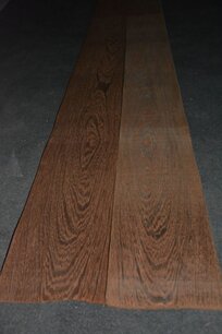 Wenge Furnier 230 x 19-21 cm | 0.6 mm | 0,47m² Wenge Furnier 230 x 19-21 cm | 0.6 mm | 0,47m²