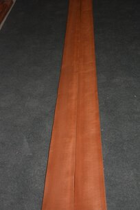 Moabi Furnier 230 x 11 cm | 0.6 mm | 0,25m² Moabi Furnier 230 x 11 cm | 0.6 mm | 0,25m²