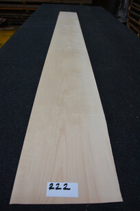 Ahorn Furnier 240 x 26-24cm | 0.6mm | 0,600m² Ahorn Furnier 240 x 26-24cm | 0.6mm | 0,600m²